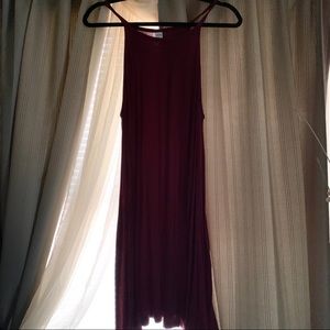 Burgundy Dress